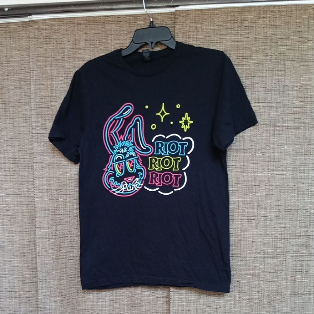 Cotton Riot Fest Tee Shirt Black